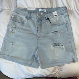 JUDY BLUE NWT HUGH RISE shorts